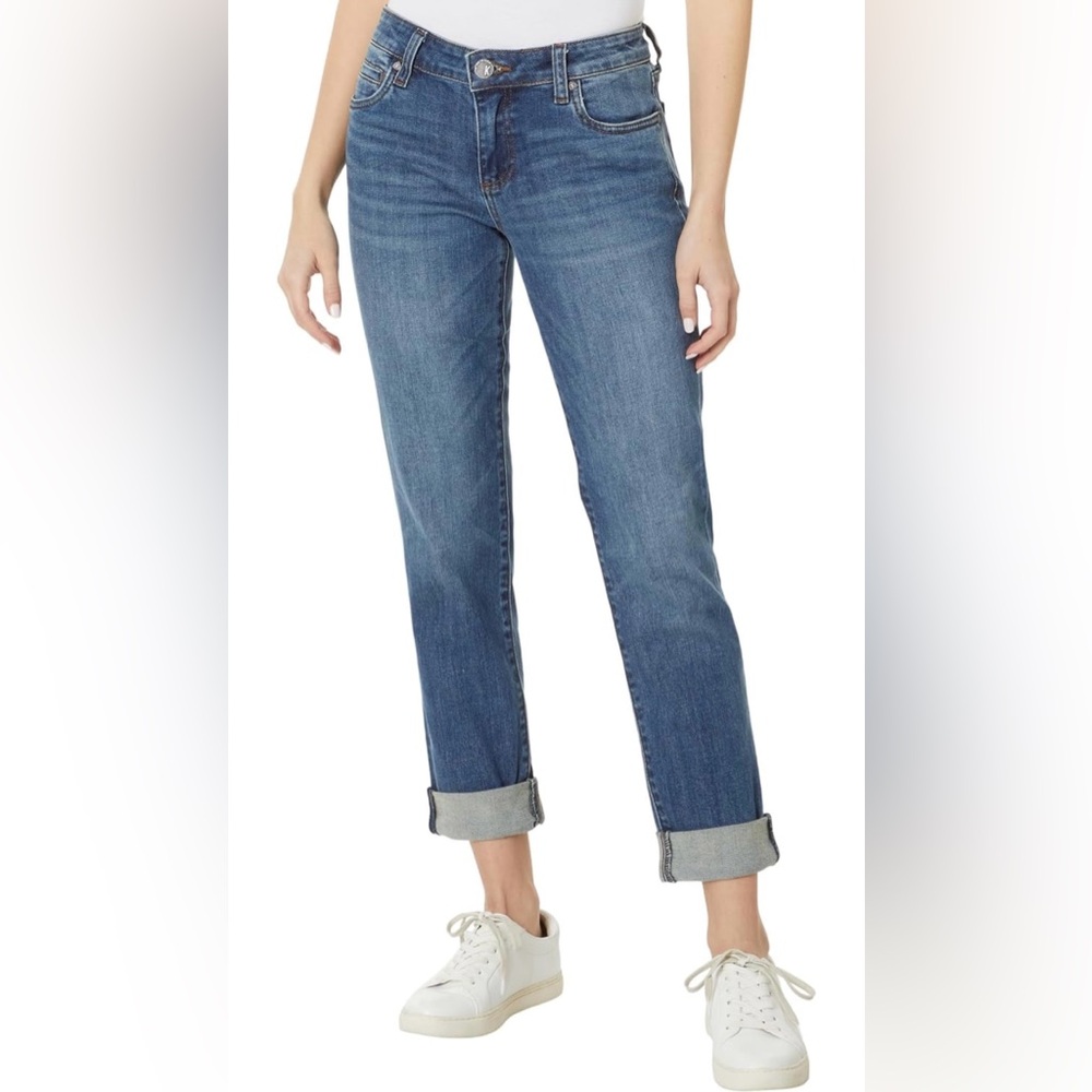 Kut from the Kloth Blue Boyfriend Jeans
